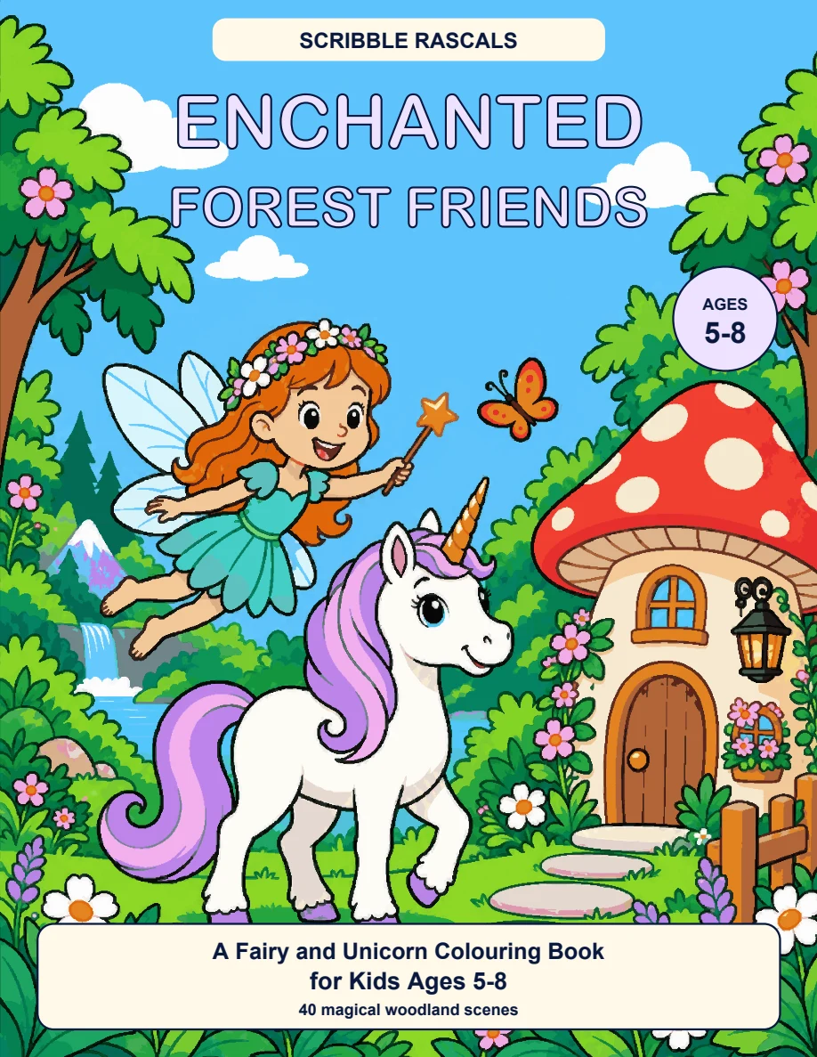 Enchanted Forest Friends paperback cover