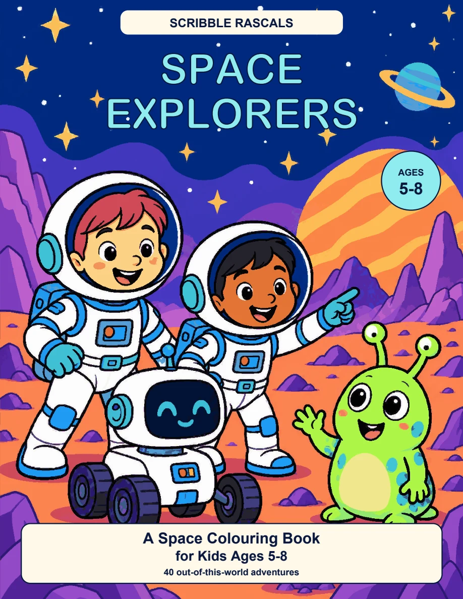 Space Explorers paperback cover